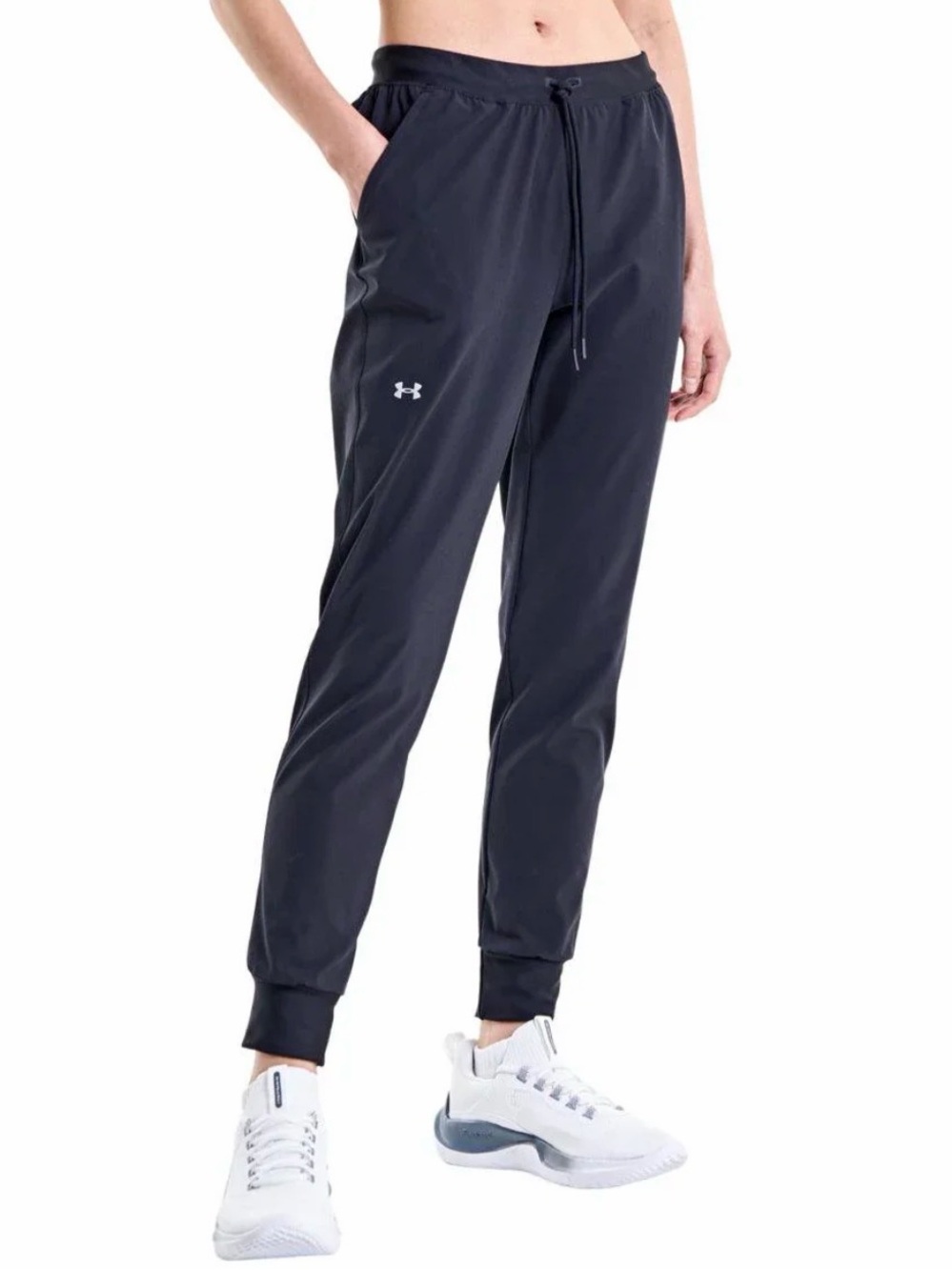 Under Armour Women’s Heatgear Loose Black Joggers size XS